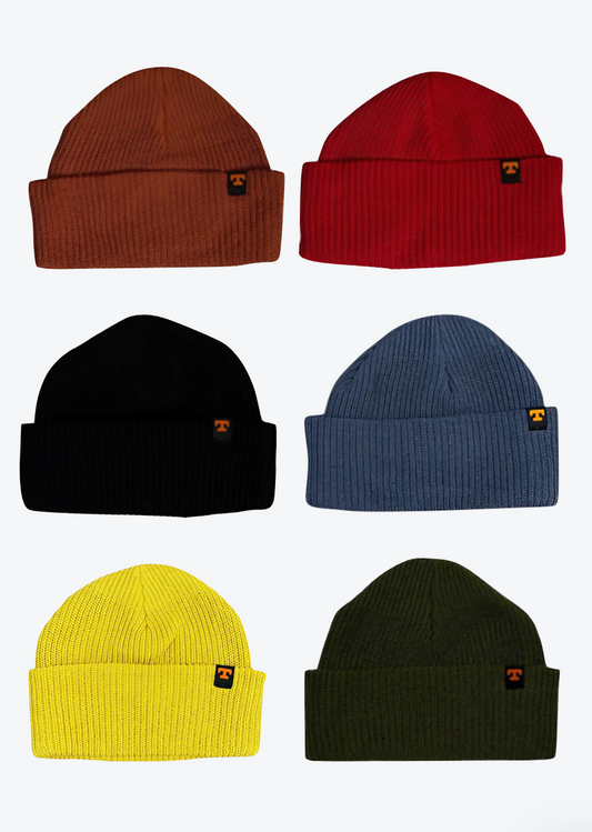 Tellason Watch Cap Cotton Beanie Assorted Colors