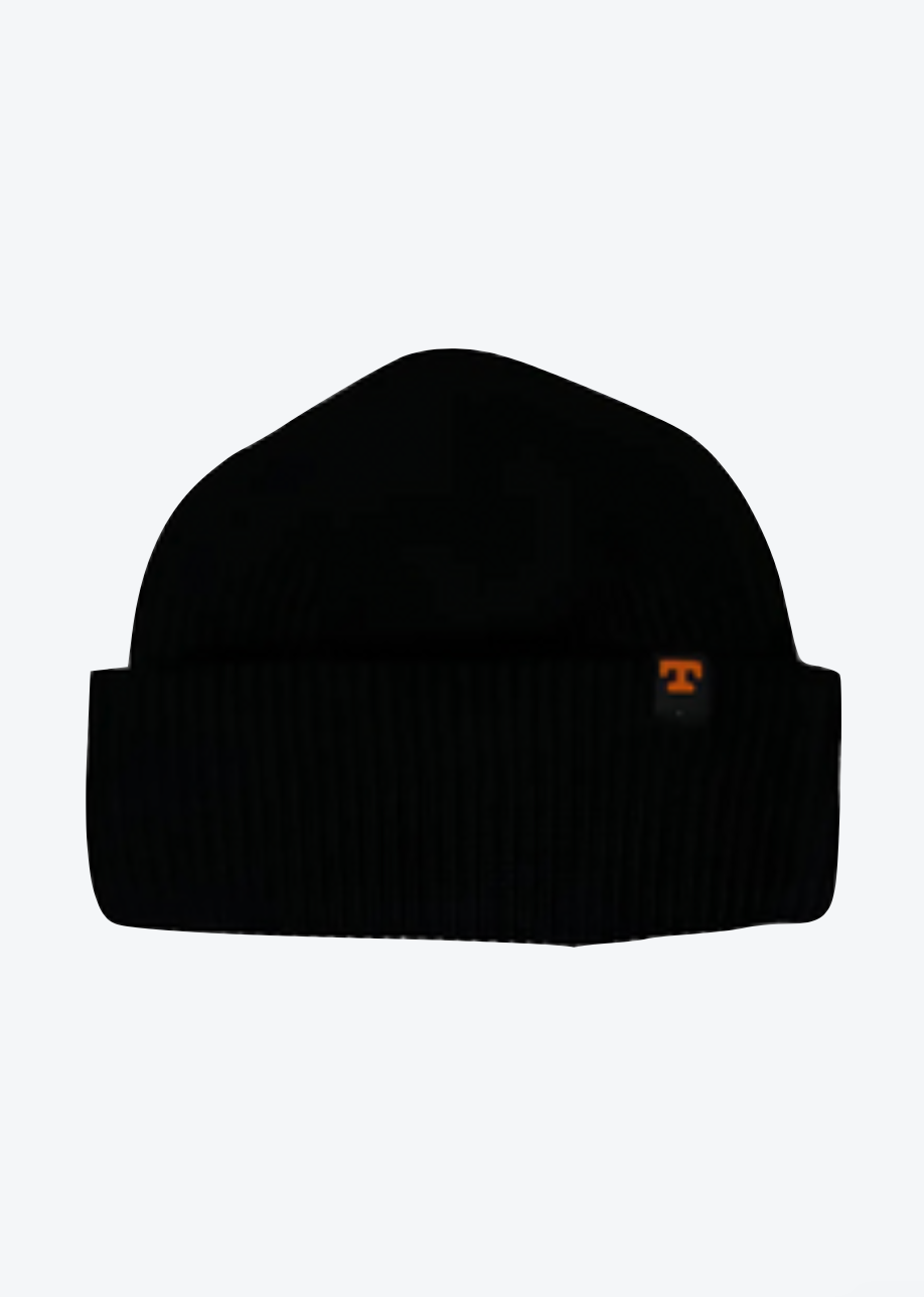 Tellason Watch Cap Cotton Beanie Black