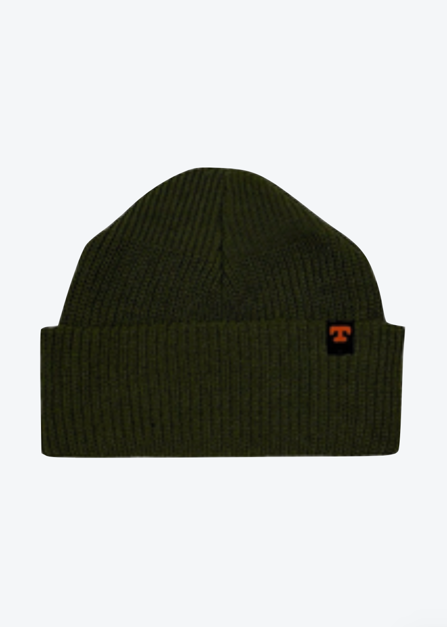 Tellason Watch Cap Cotton Beanie Olive