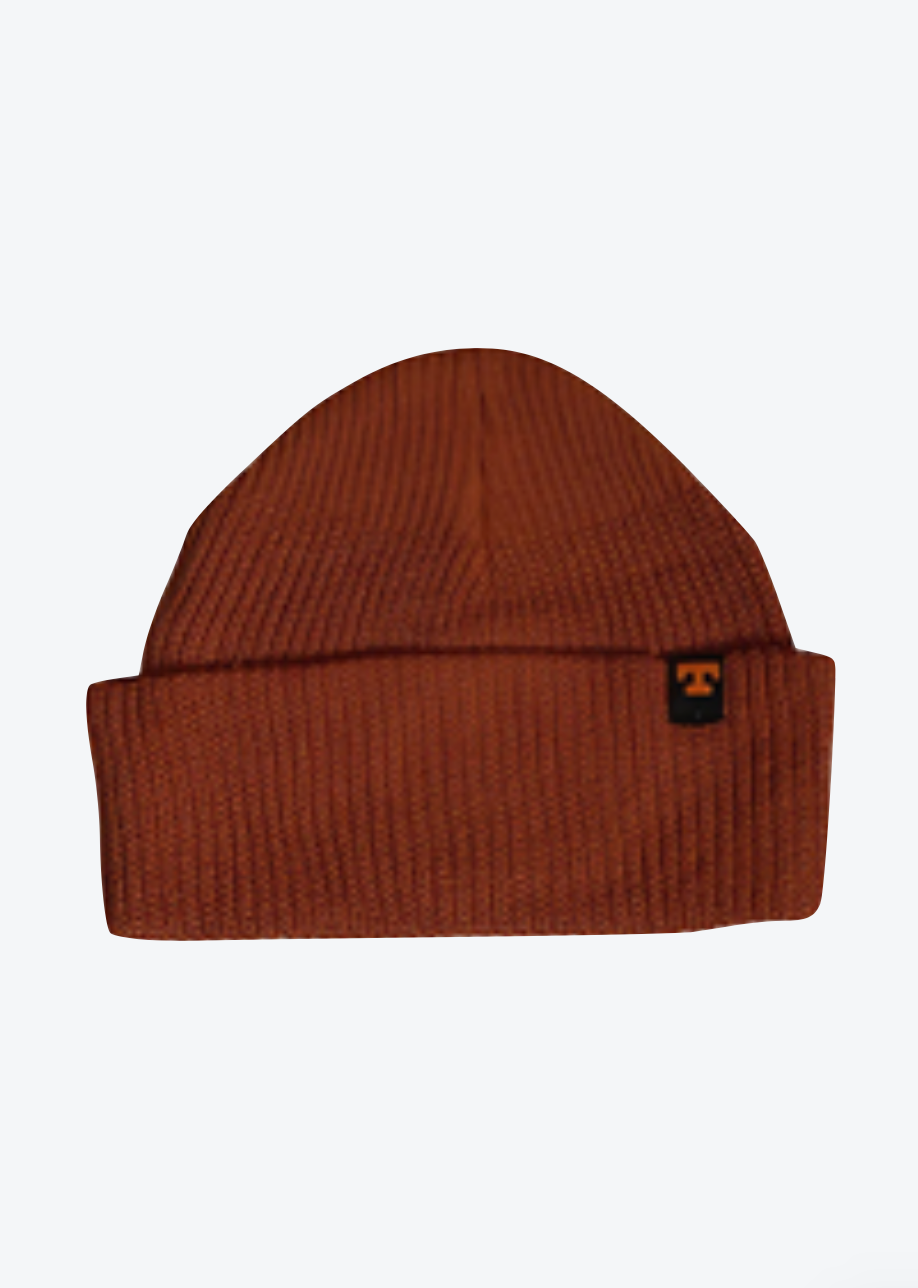 Tellason Watch Cap Cotton Beanie Orange