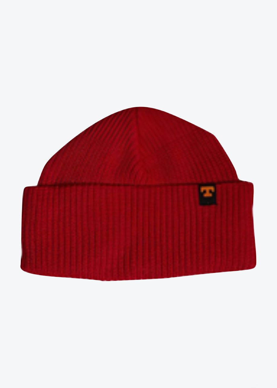 Tellason Watch Cap Cotton Beanie Red