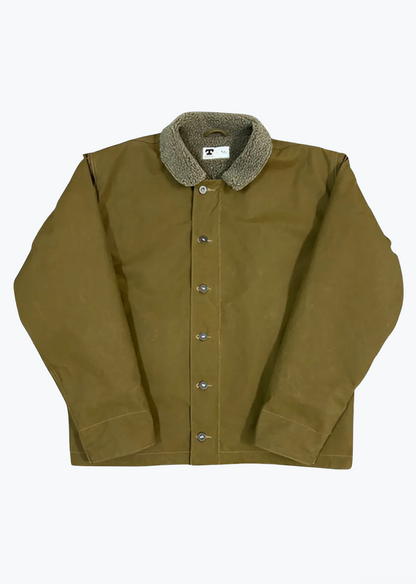 Tellason mens Blubaugh N1 Deck Jacket in Olive