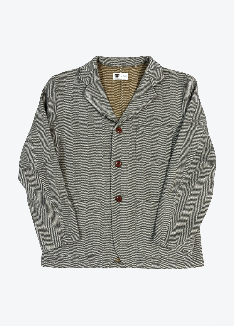 Tellason mens Herringbone Work Blazer