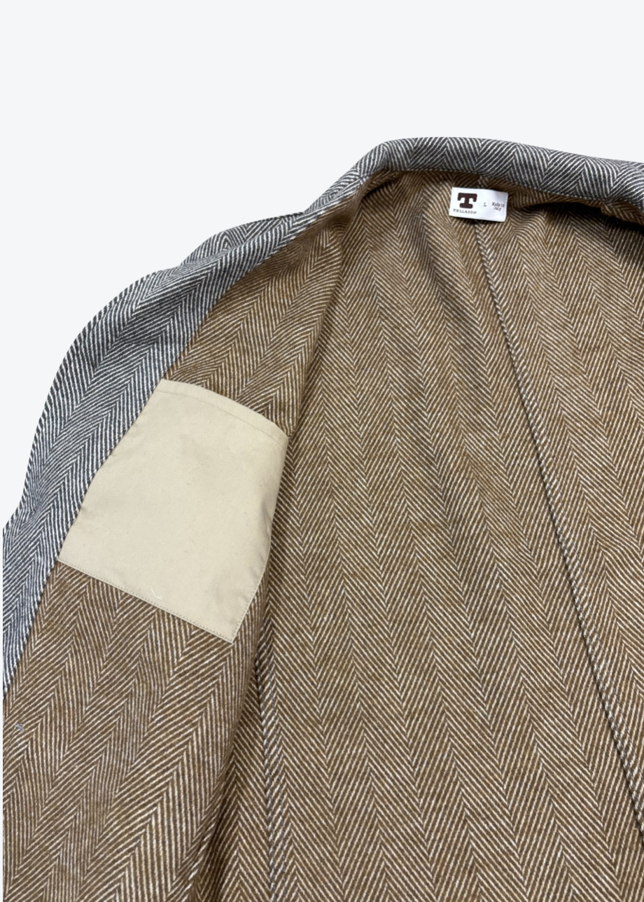 Tellason mens Herringbone Work Blazer