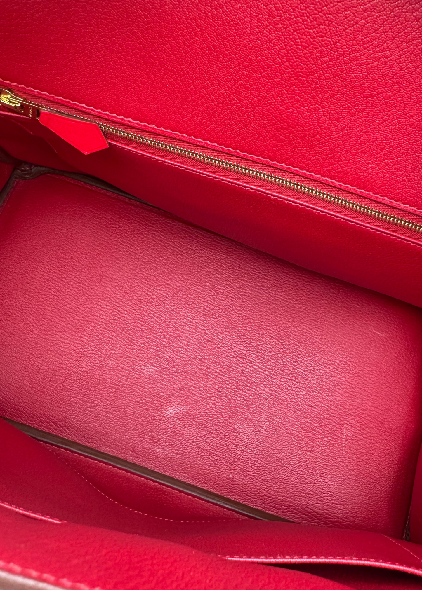 Vintage 2013 Hermès Birkin 35 Rouge Casaque Box Calf Leather