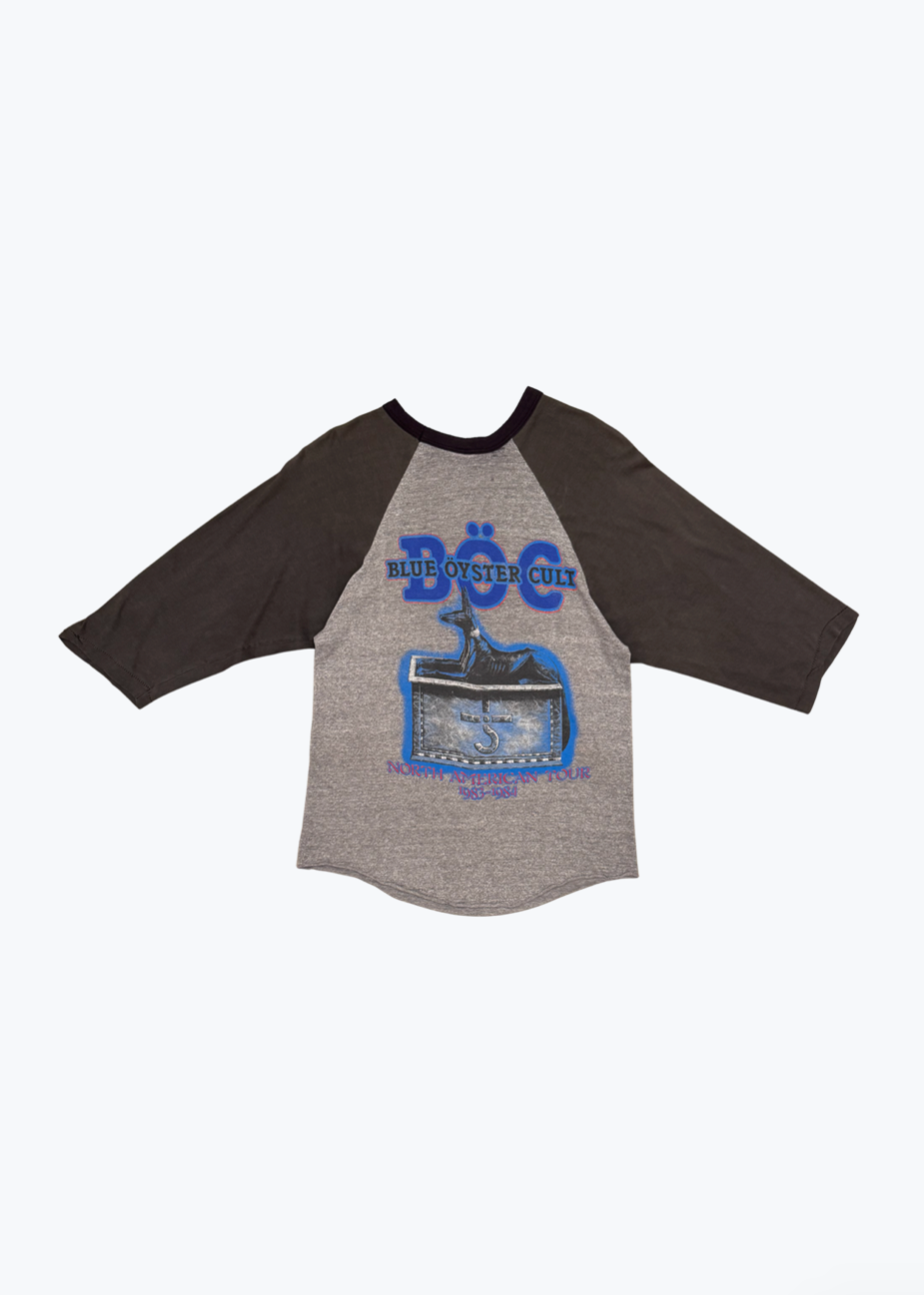 Vintage 80's Blue Oyster Cult Baseball Tee