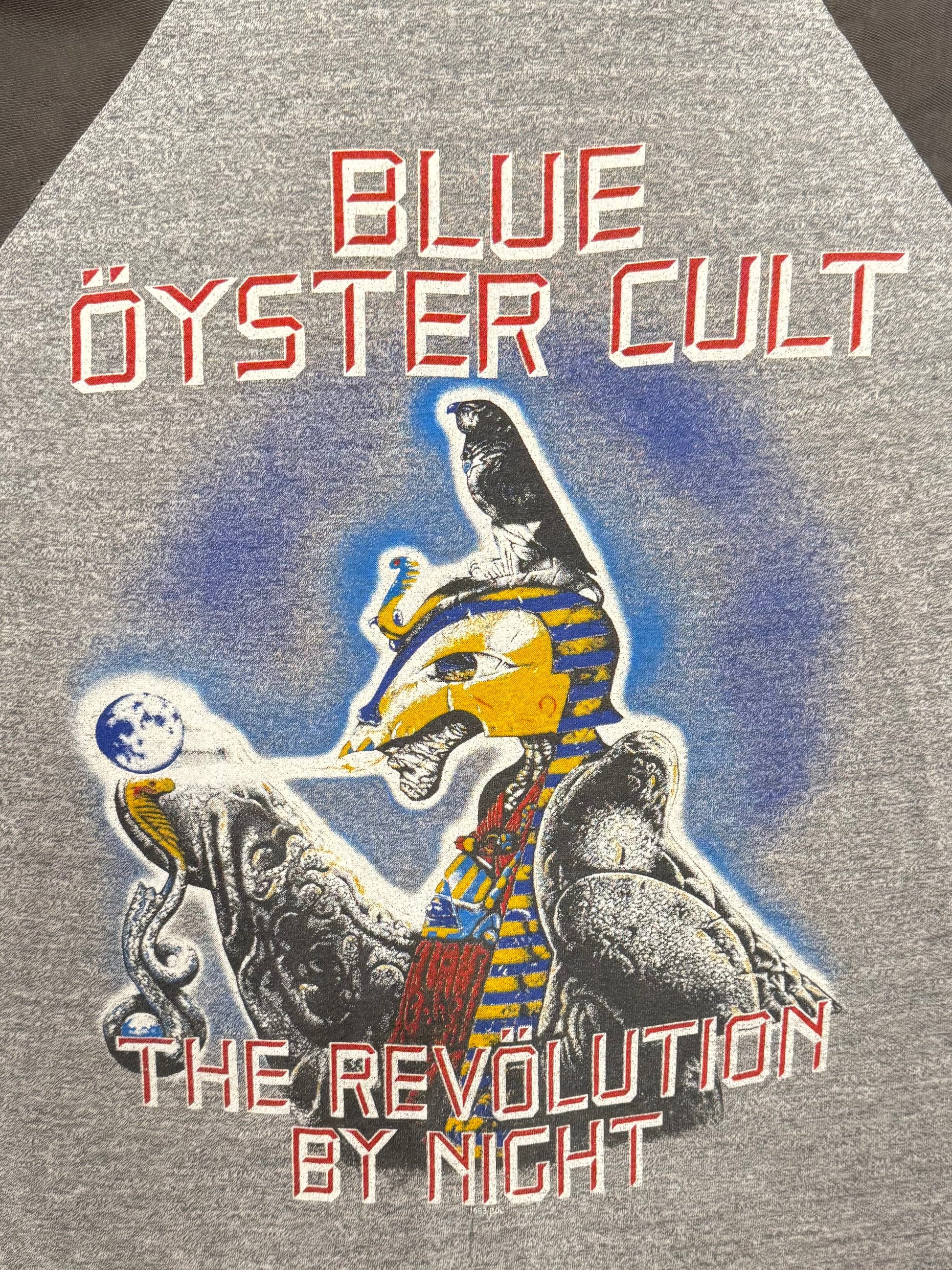 Vintage 80's Blue Oyster Cult Baseball Tee