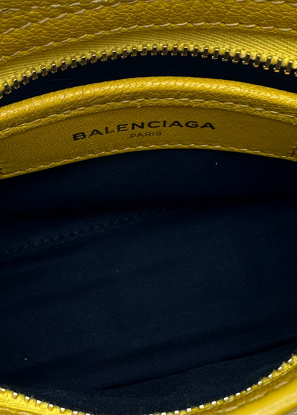 Vintage Balenciaga Metallic Edge Mini City Crossbody Bag