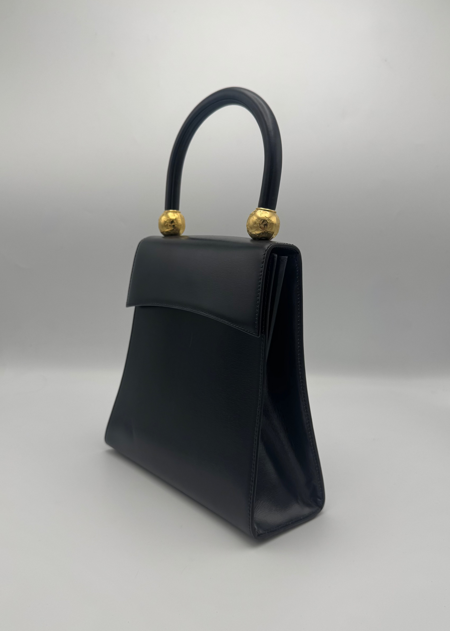 Vintage Celine Star Ball Bag Navy