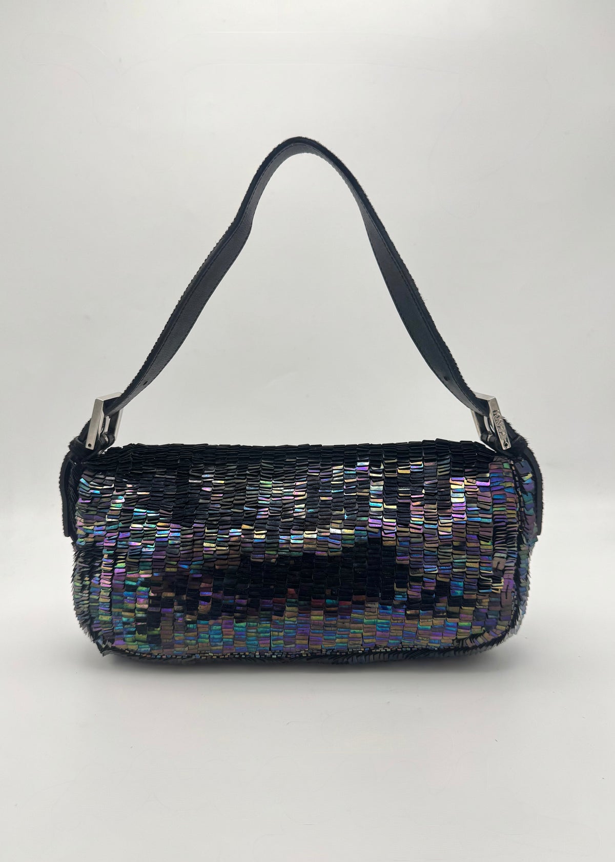 Vintage Fendi Iridescent Sequin Baguette bag