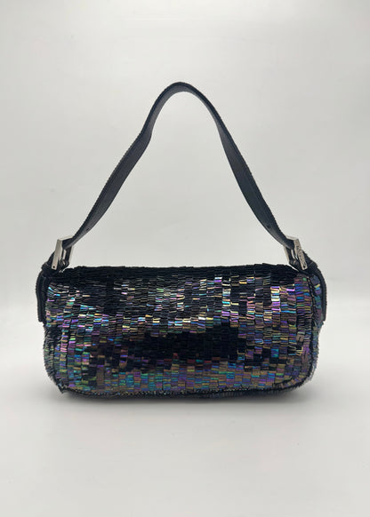 Vintage Fendi Iridescent Sequin Baguette bag