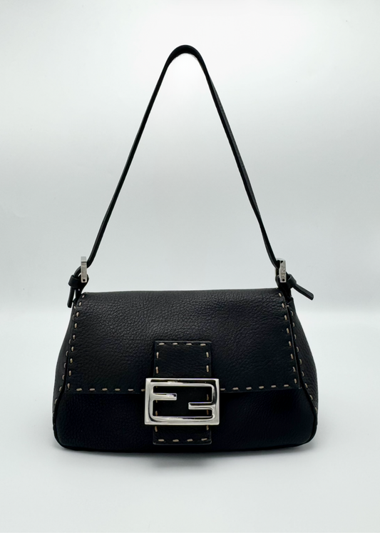 Vintage Fendi Selleria Mini Mamma Shoulder Bag