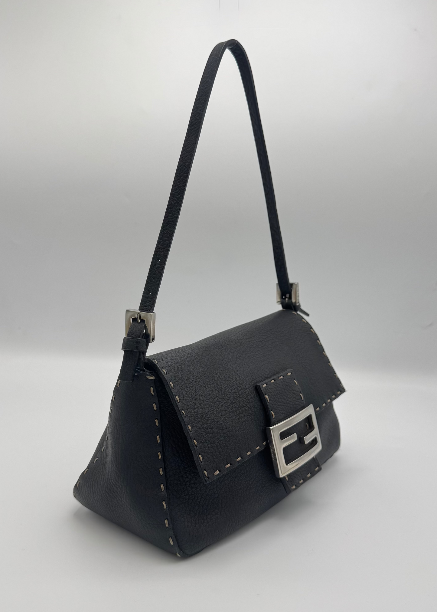 Vintage Fendi Selleria Mini Mamma Shoulder Bag