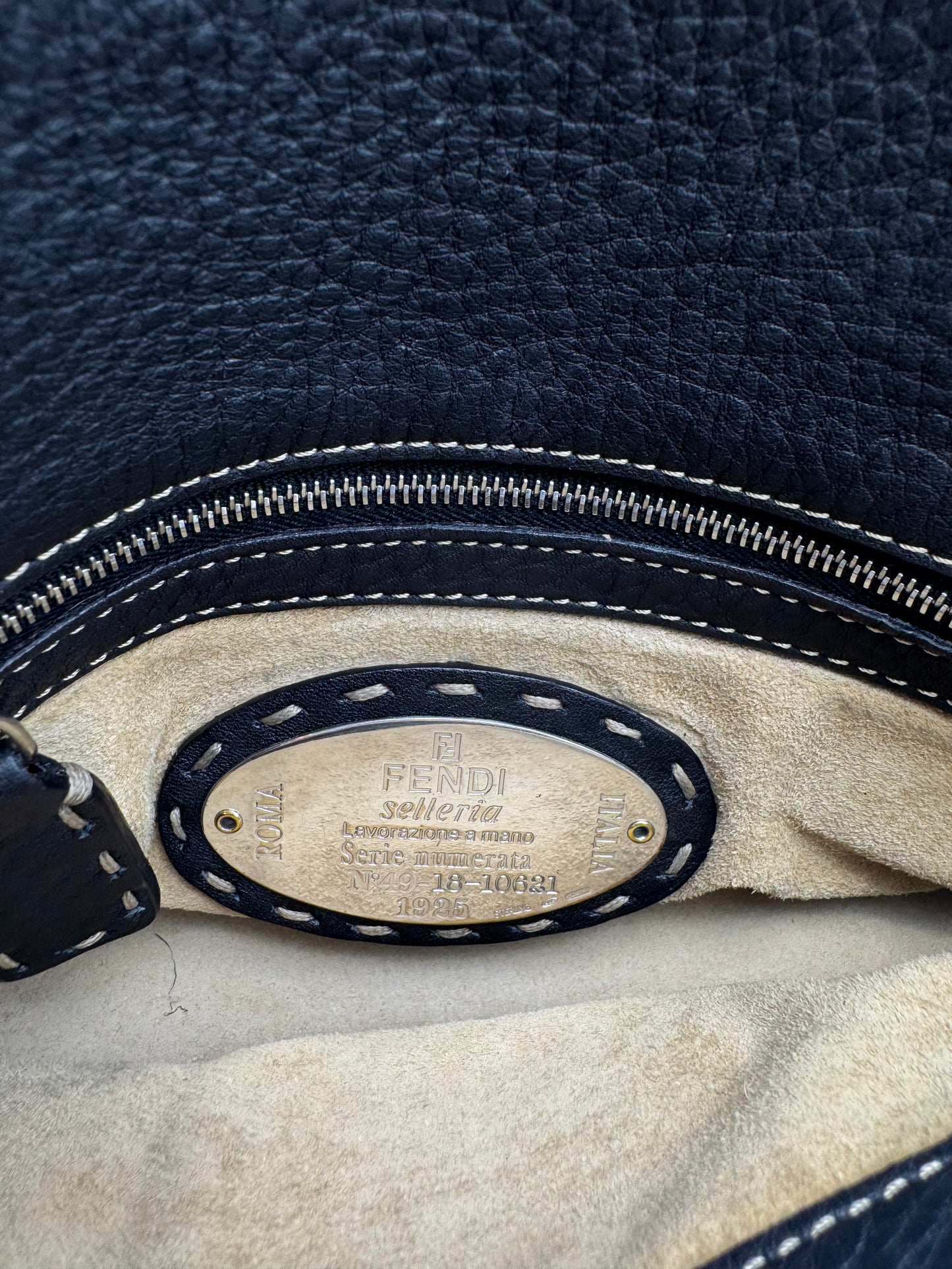 Vintage Fendi Selleria Mini Mamma Shoulder Bag