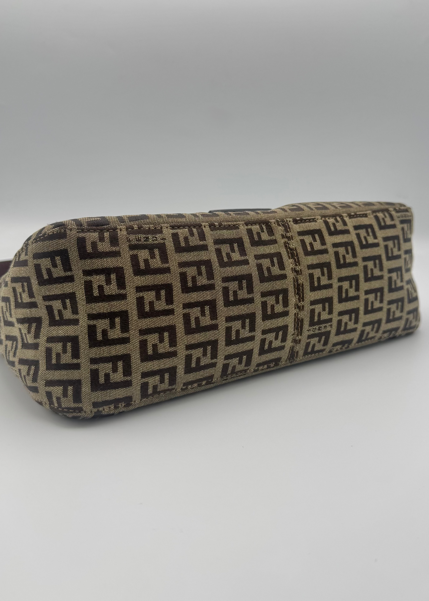 Vintage Fendi Zucca Shoulder Bag