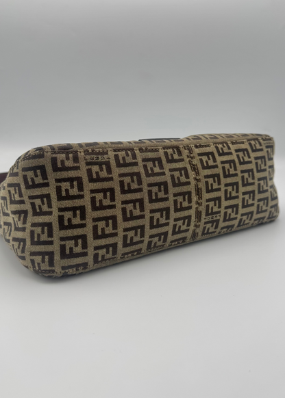 Vintage Fendi Zucca Shoulder Bag
