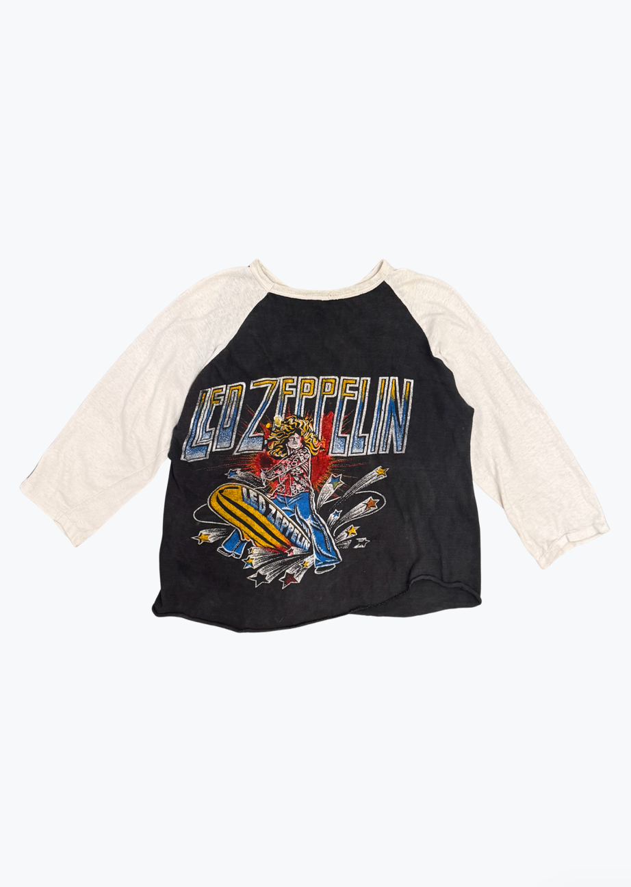 Vintage Led Zeppelin Cropped Tee