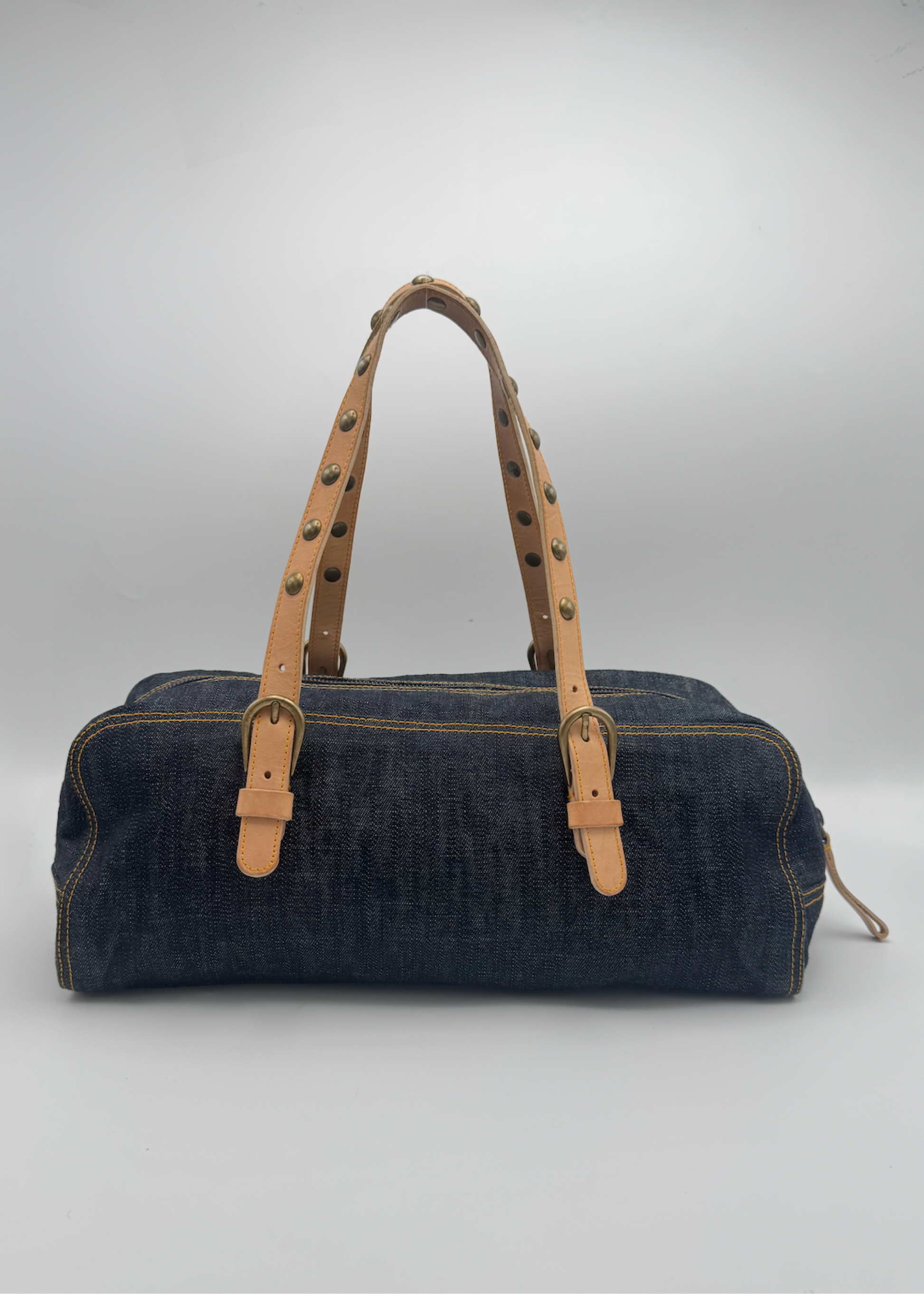Vintage Miu Miu Joie Denim Shoulder Bag