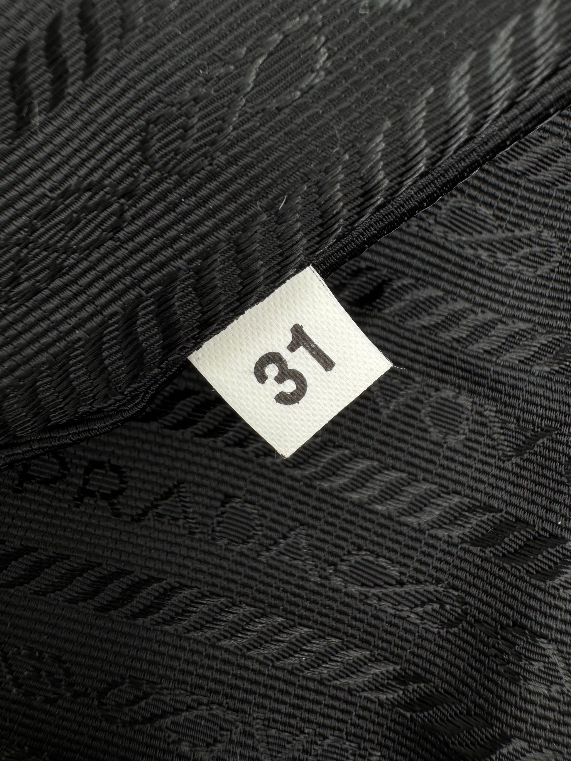 Vintage Prada Zebra Print Shoulder Bag