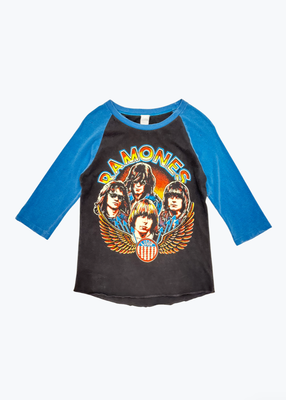 Vintage Ramones Baseball Tee