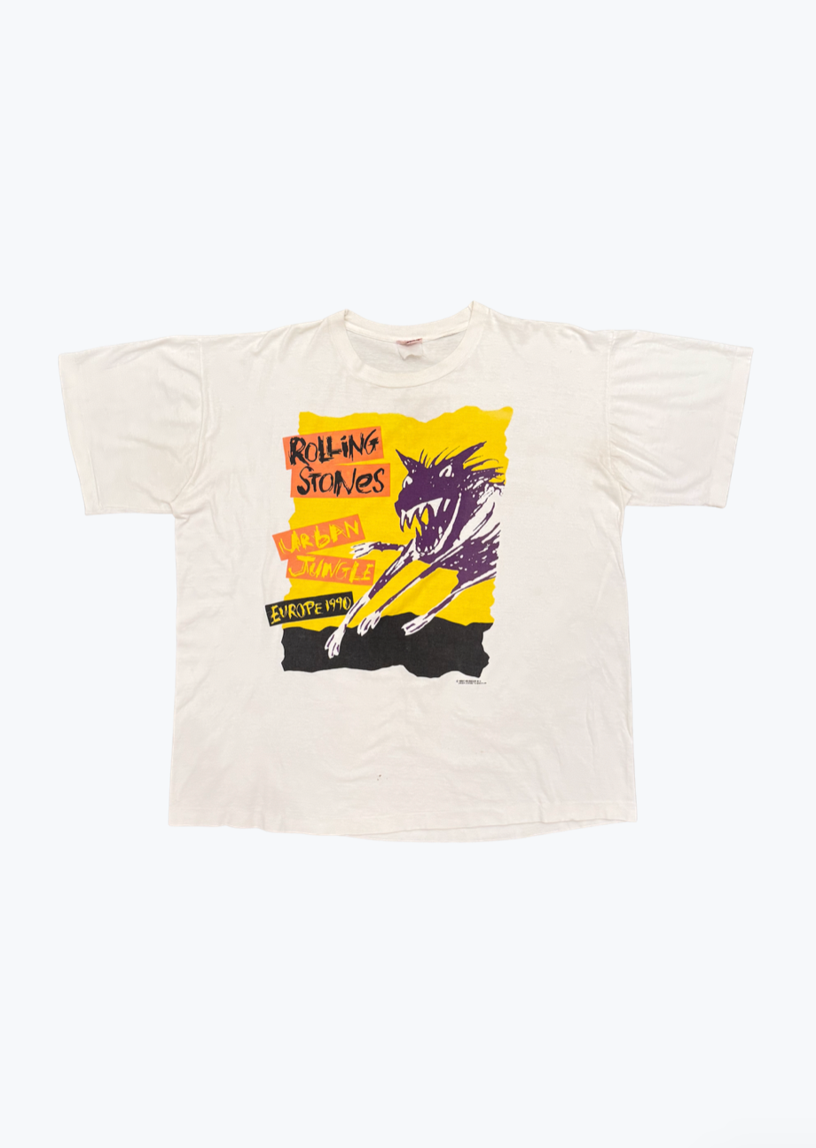 Vintage Rolling Stones 1990 Europe Tour Tee