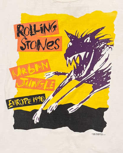 Vintage Rolling Stones 1990 Europe Tour Tee