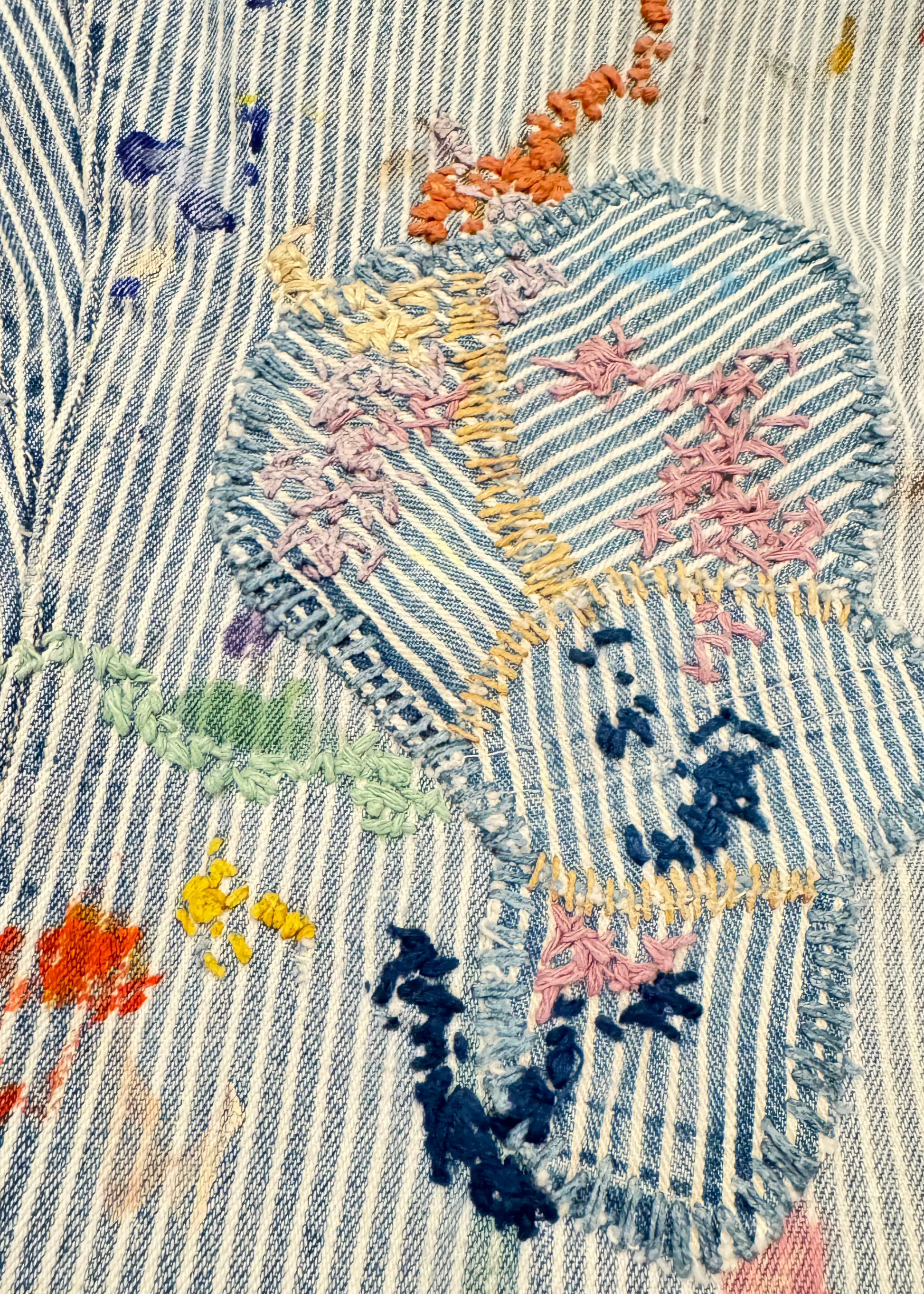 XELKOM One-of-a-Kind Hickory Stripe Pants