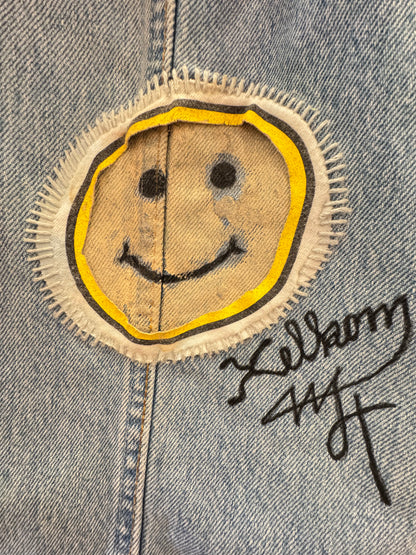 XELKOM One-of-a-Kind Levi's with Smiley