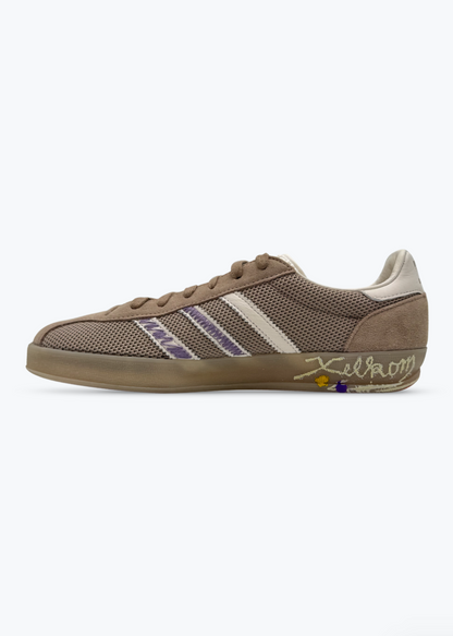 Xelkom One-of-a-Kind Adidas Gazelle Mesh Sneakers