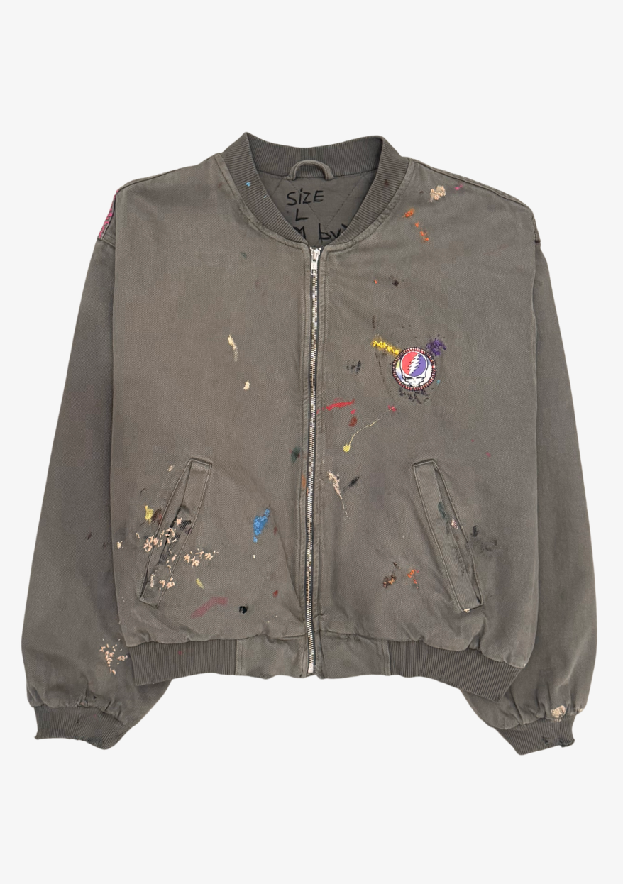Xelkom One-of-a-Kind Grateful Dead Bomber Jacket