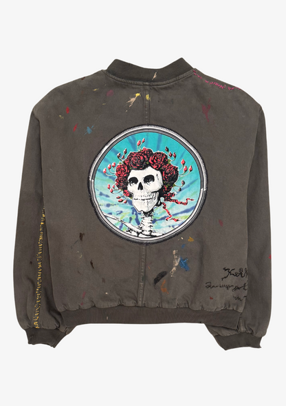 Xelkom One-of-a-Kind Grateful Dead Bomber Jacket