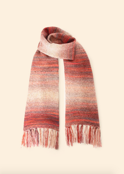 Xirena Cotton Wool Fonda Scarf in Sienna Ombre