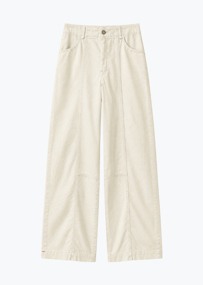 Xirena Lucan Twill Pant in Powder