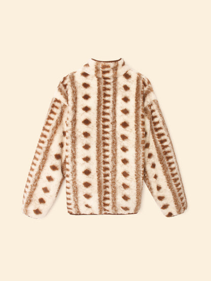 Xirena Ridge Fleece Pullover in Diamond Tribe