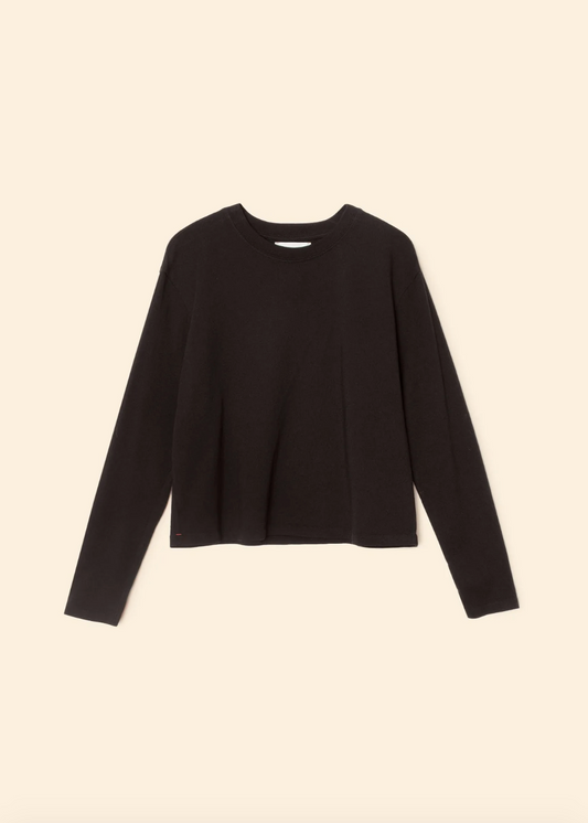 Xirena Terrance long sleeve Tee in Black