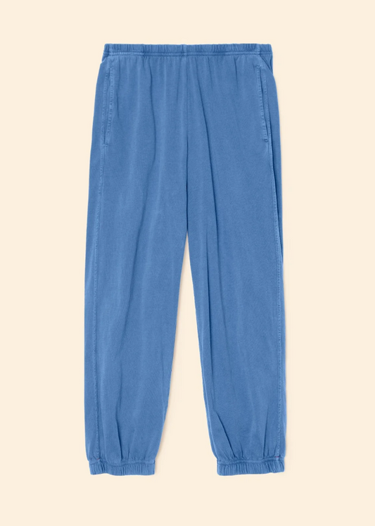 Xirena Womens Crispin Sweatpant in Vintage Storm Blue
