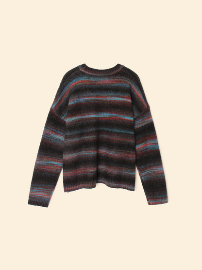 Xirena womens Anders Sweater in Black Ombre