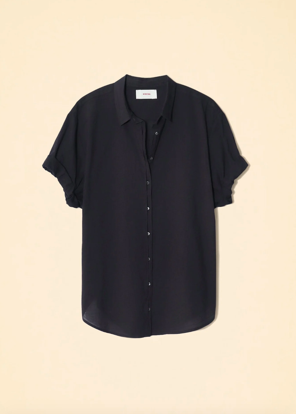Xirena womens Channing Shirt in Black