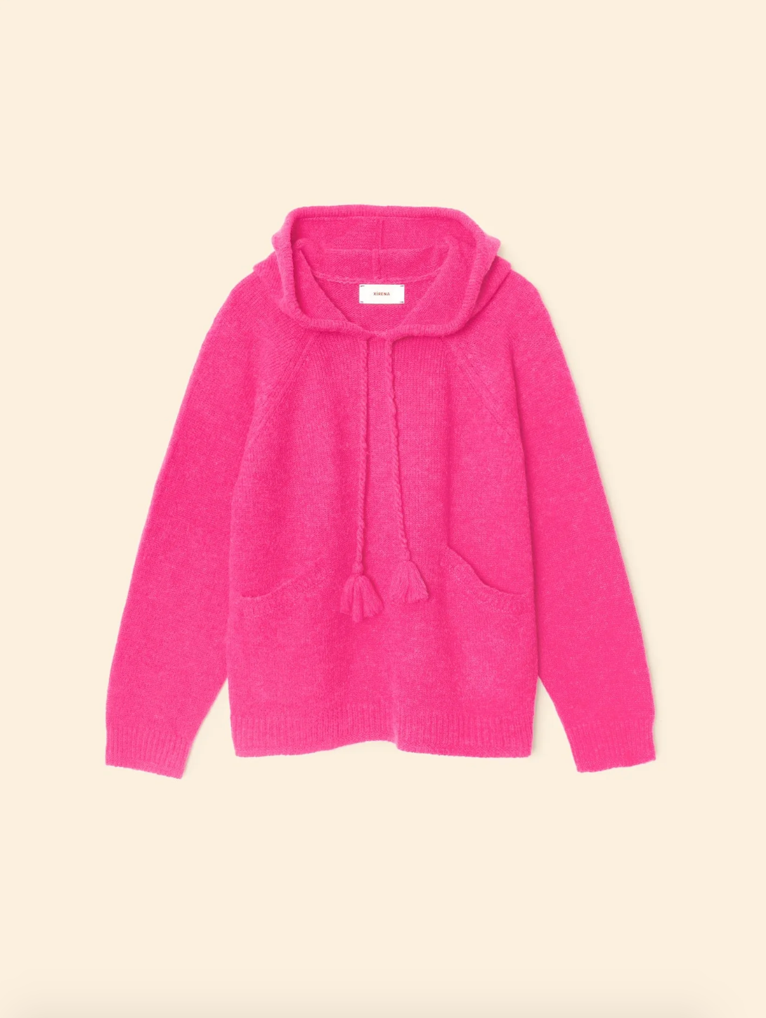 Xirena womens Kayla Sweater in Brilliant Pink