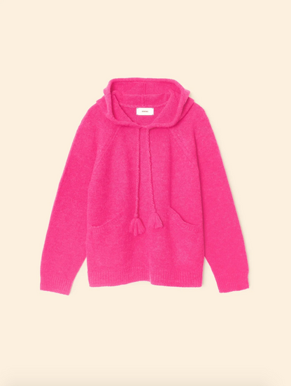 Xirena womens Kayla Sweater in Brilliant Pink