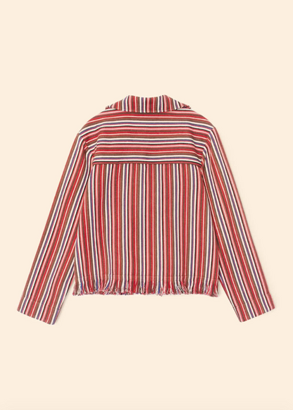 Xirena womens Onyx Stripe Garett Jacket