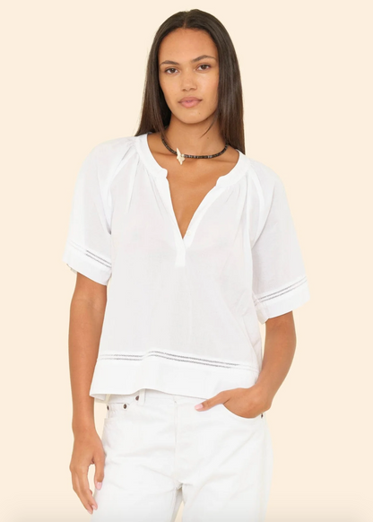 Xirena womens Sadie Top in White