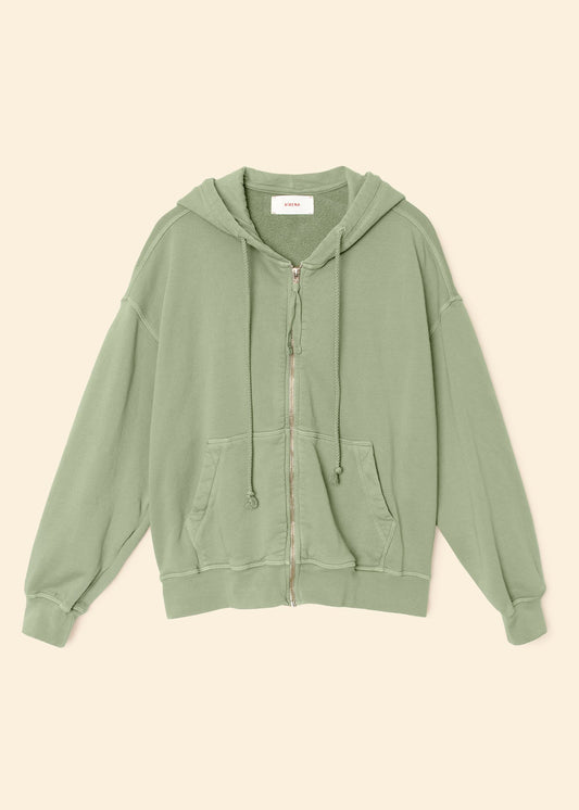 Xirena womens Smith Sweatshirt in in Olive Leaf