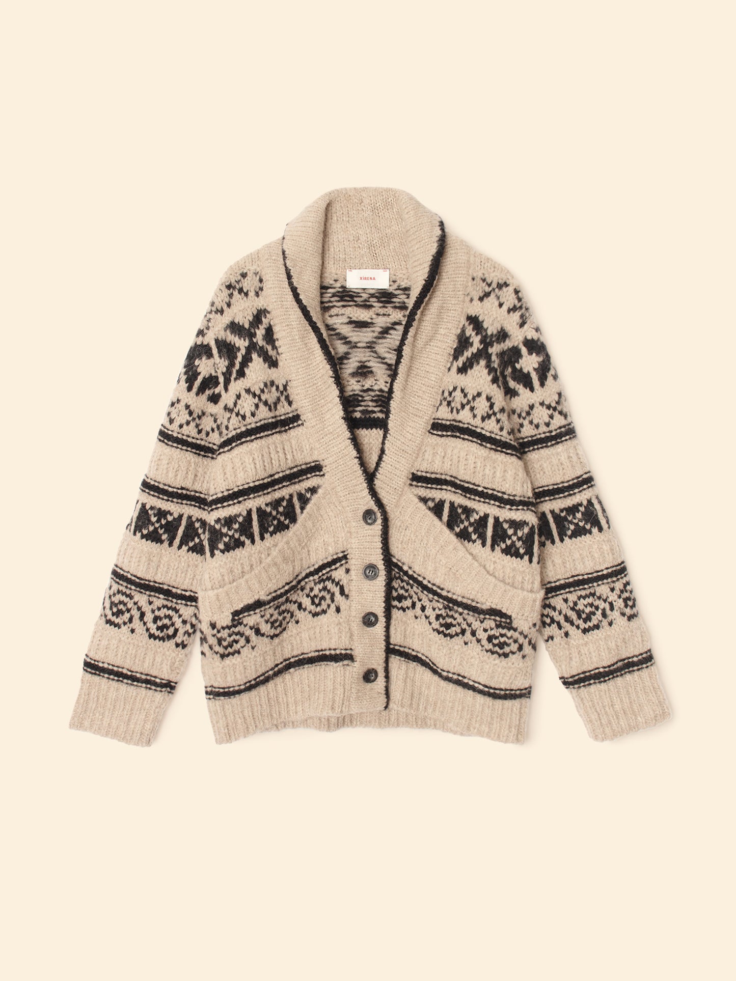 Xirena womens Vail Cardigan in Oatmeal