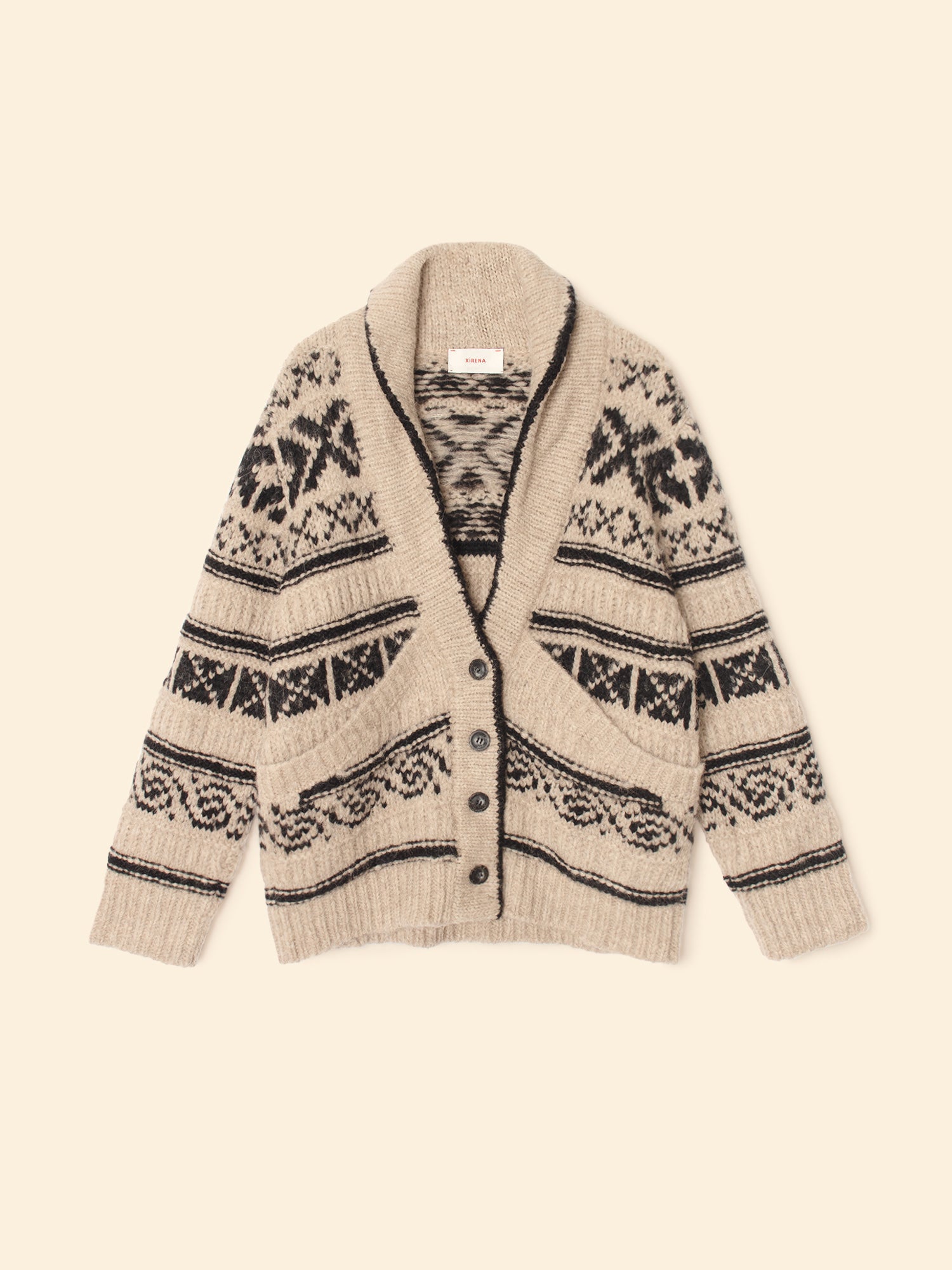 Xirena womens Vail Cardigan in Oatmeal