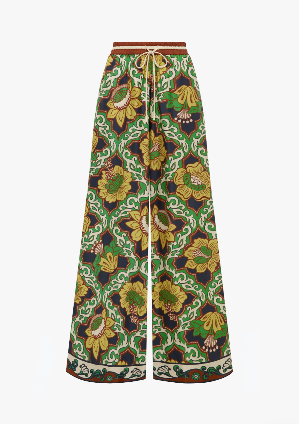 alemais womens Liana Silk Palazzo Pants