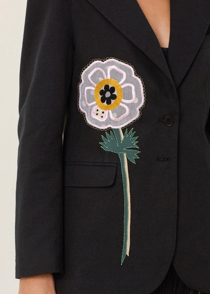 person wearing alix of bohemia Afternoon Pressed Daisy Blazer