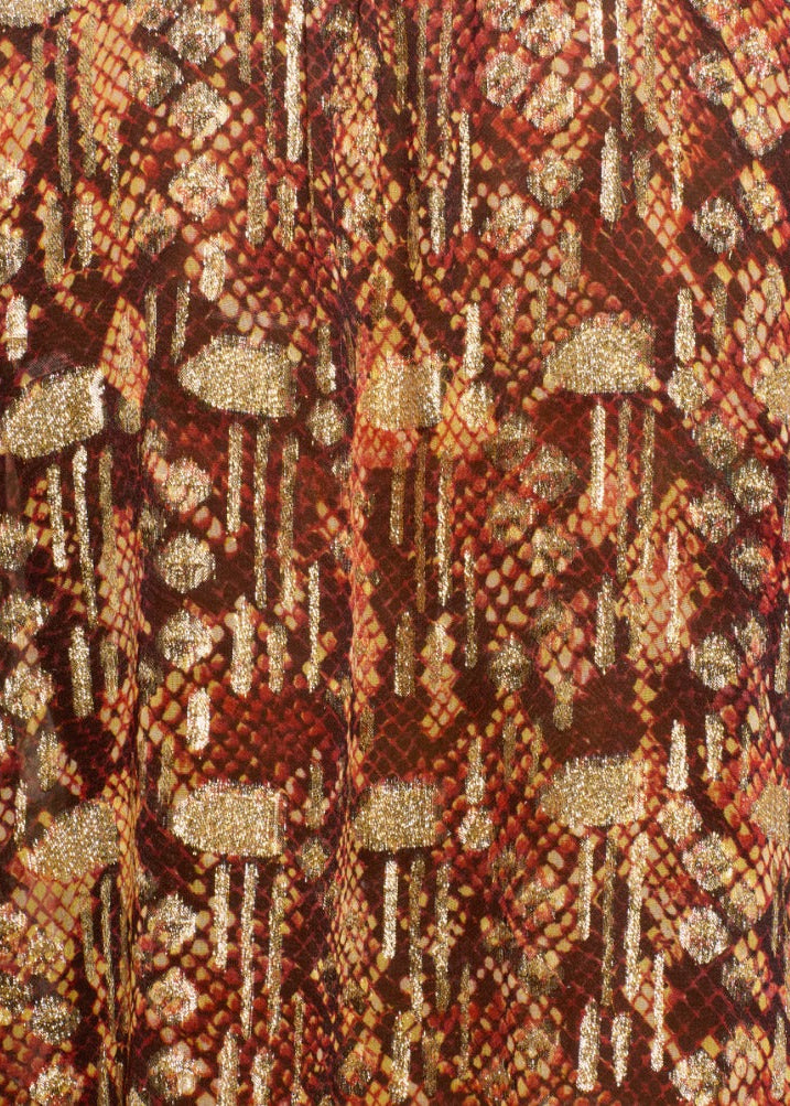 alix of bohemia Annabel Topaz Snakeskin Shirt