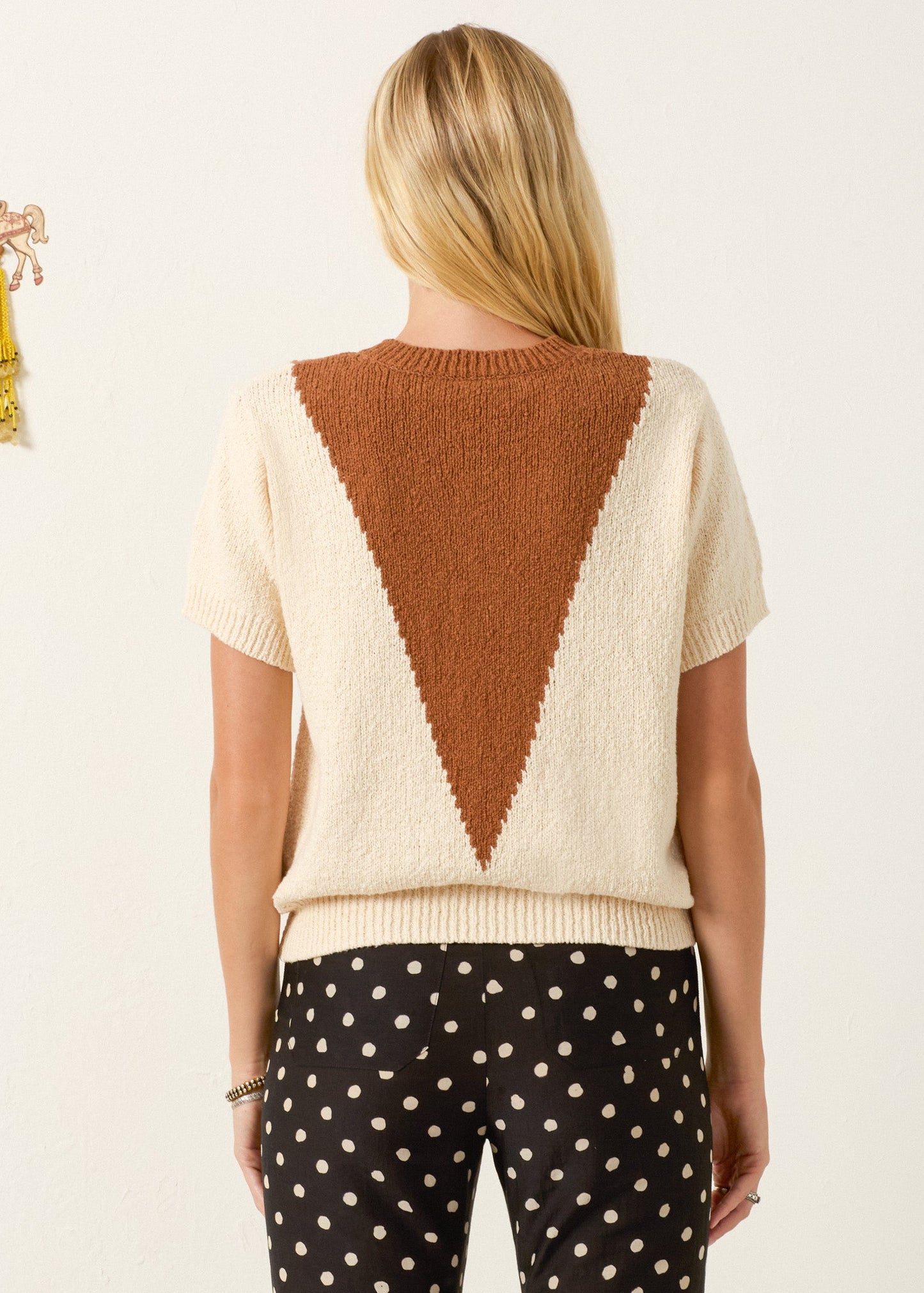 person wearing alix of bohemia Easton Vintage Cruiser Sweater
