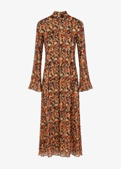alix of bohemia Nia Topaz Snakeskin Dress